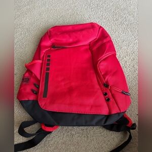 Nike Men's Red and Black Backpack